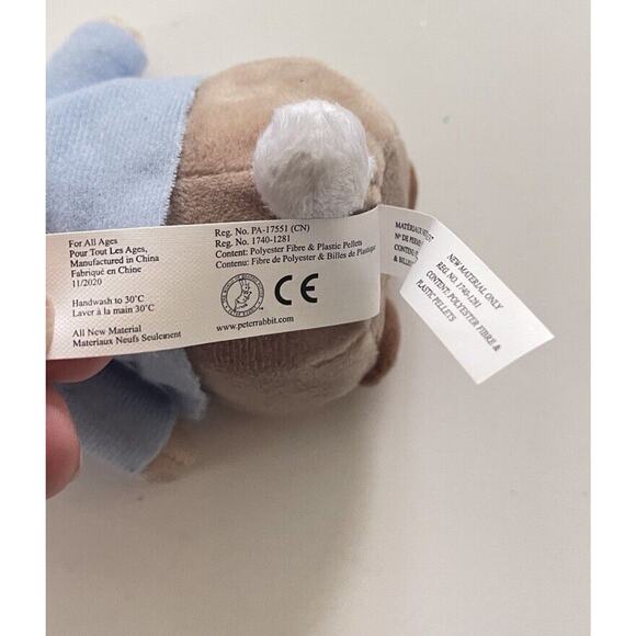 World Of Beatrix Potter 2012 Peter Rabbit Plush Stuffed Animal - Picture 6 of 7